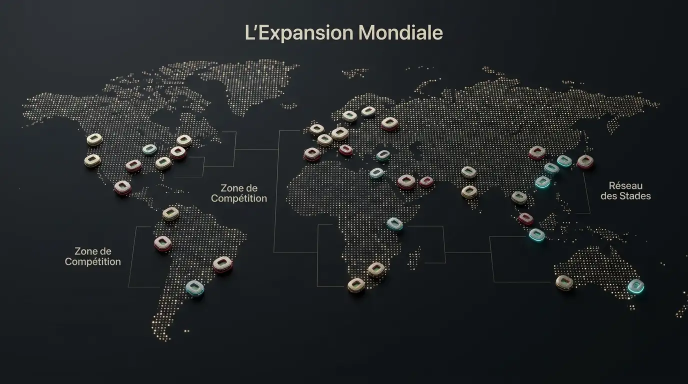 Vue d'ensemble du premier Mondial à 48 équipes et 104 matches en 2026