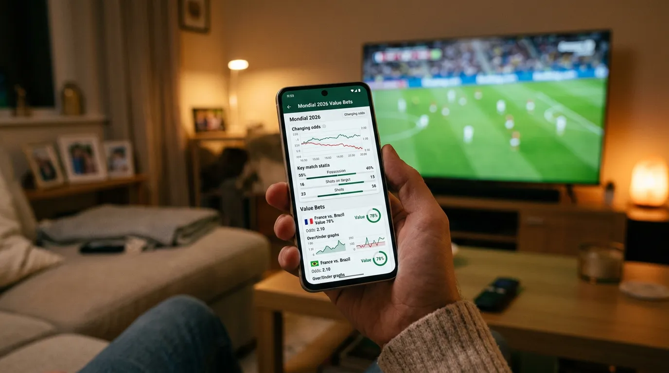 Value bets identifies pour la Coupe du Monde 2026 avec analyse des cotes sous-evaluees
