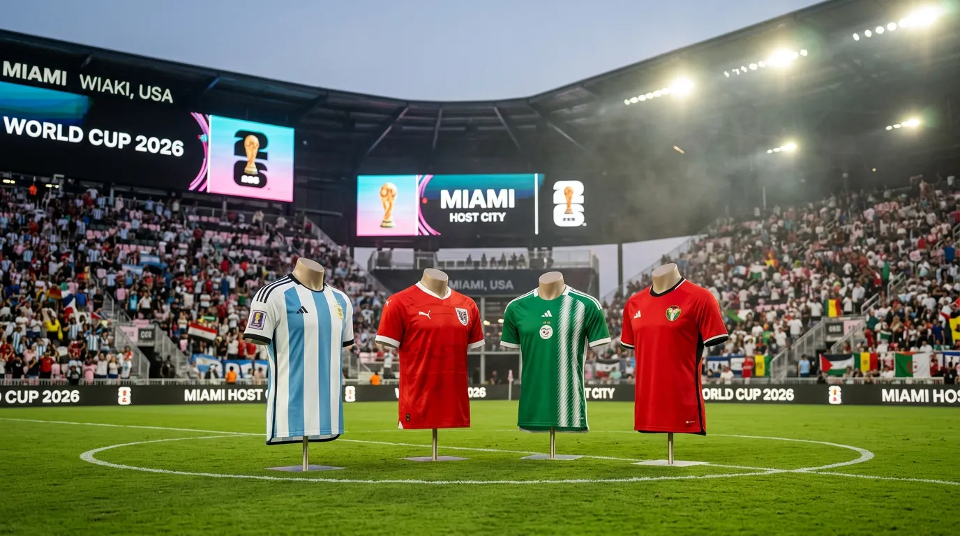 Analyse du Groupe J de la Coupe du Monde 2026 avec l'Argentine, l'Autriche, l'Algérie et la Jordanie