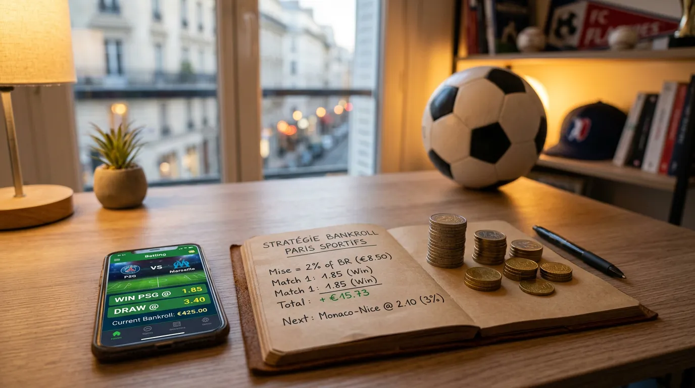 Strategie de gestion du bankroll pour les paris sur la Coupe du Monde 2026