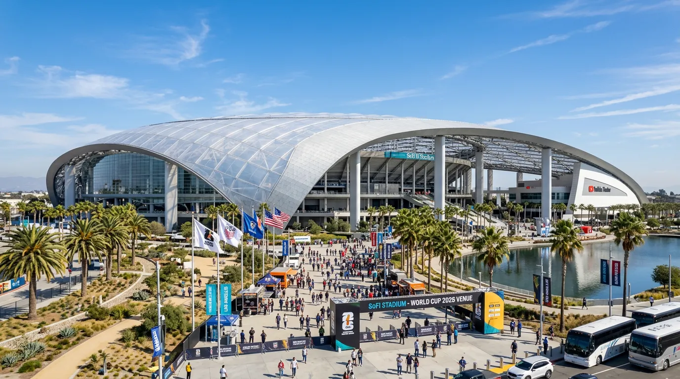SoFi Stadium à Los Angeles, le stade le plus moderne de la Coupe du Monde 2026